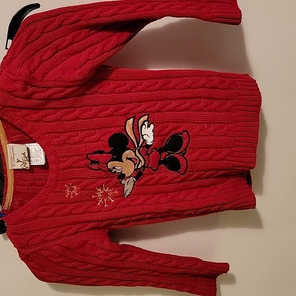 Disney Other - Disney Store Minnie Mouse Sweater
